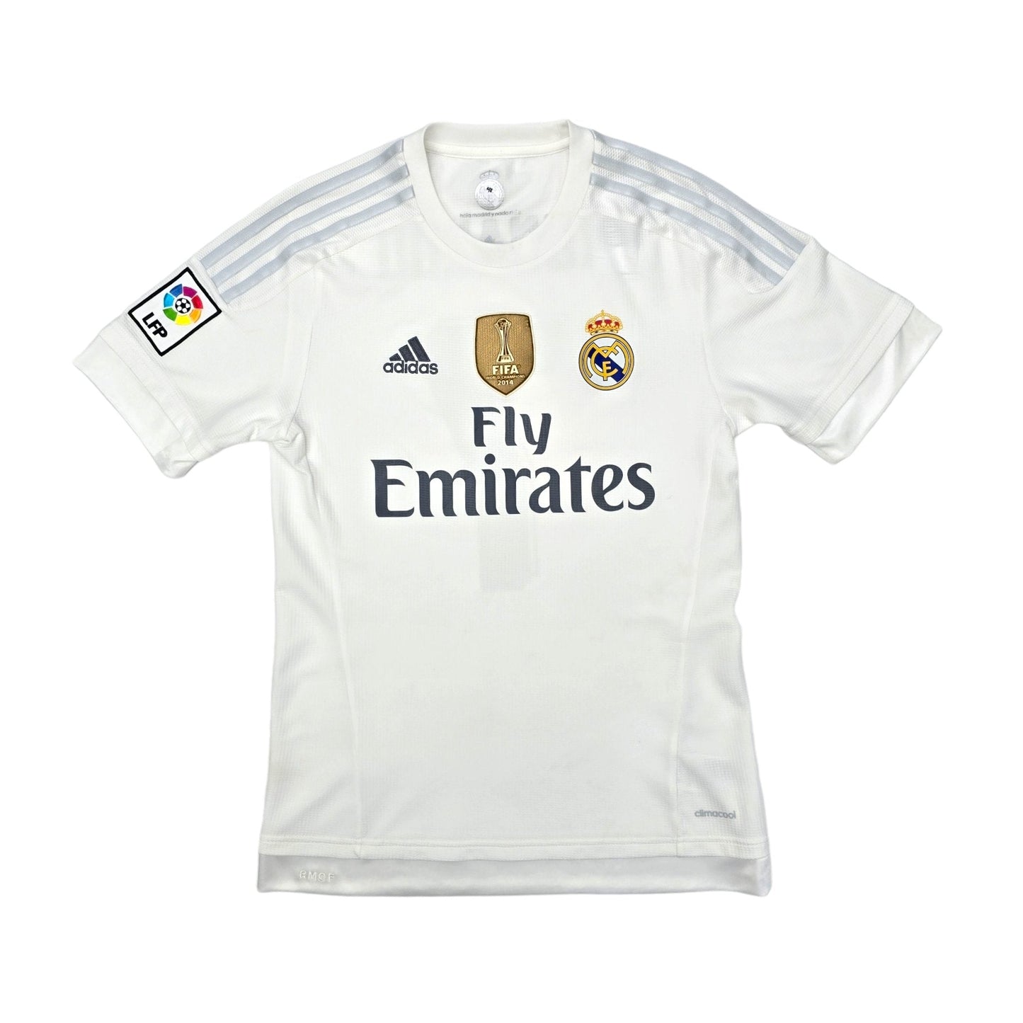 2015/16 Real Madrid Home Football Shirt (S) Adidas #7 Ronaldo
