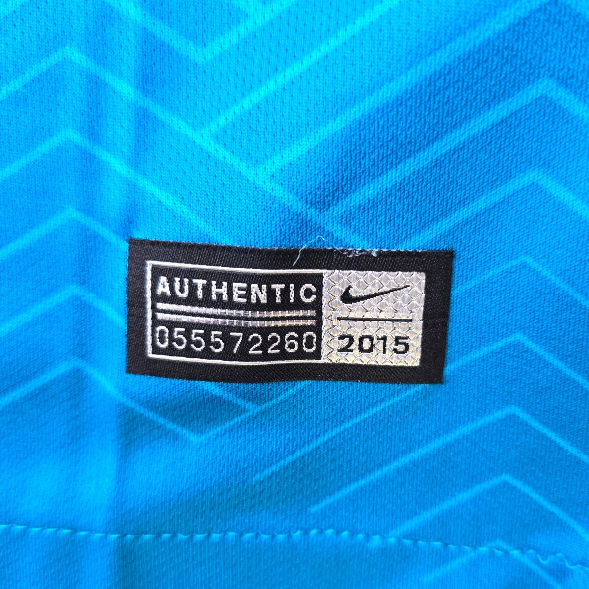 2015/16 Zenit St Petersburg Home Football Shirt (S) Nike #7 Hulk