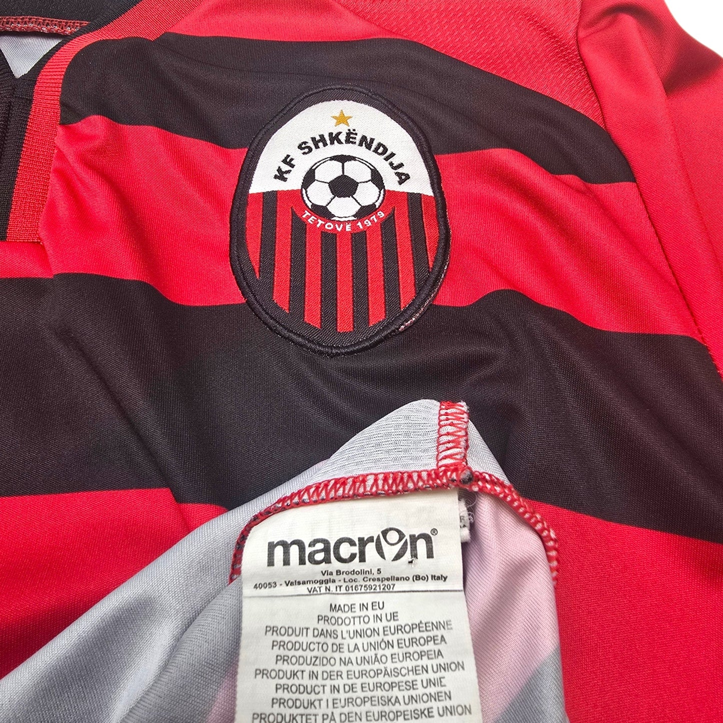 2015/17 KF Shkendija Home Football Shirt (L) Macron