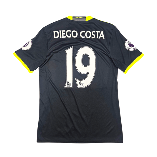 2016/17 Chelsea Away Football Shirt (M) Adidas #19 Diego Costa