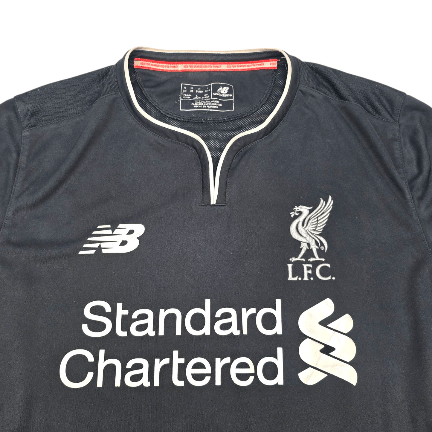 2016/17 Liverpool Away Football Shirt (M) New Balance #10 Coutinho