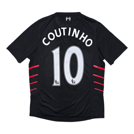 2016/17 Liverpool Away Football Shirt (M) New Balance #10 Coutinho