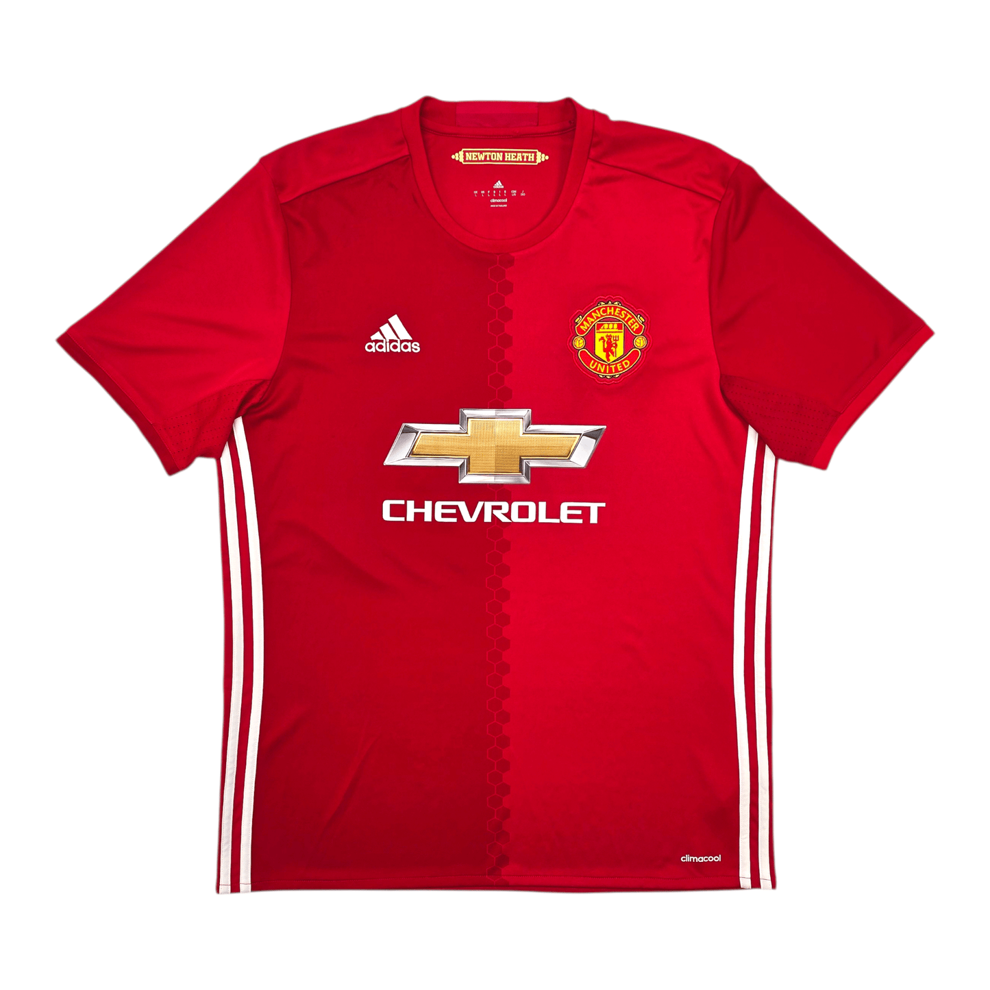 2016/17 Manchester United Home Football Shirt (L) Adidas #9 Ibrahimovic