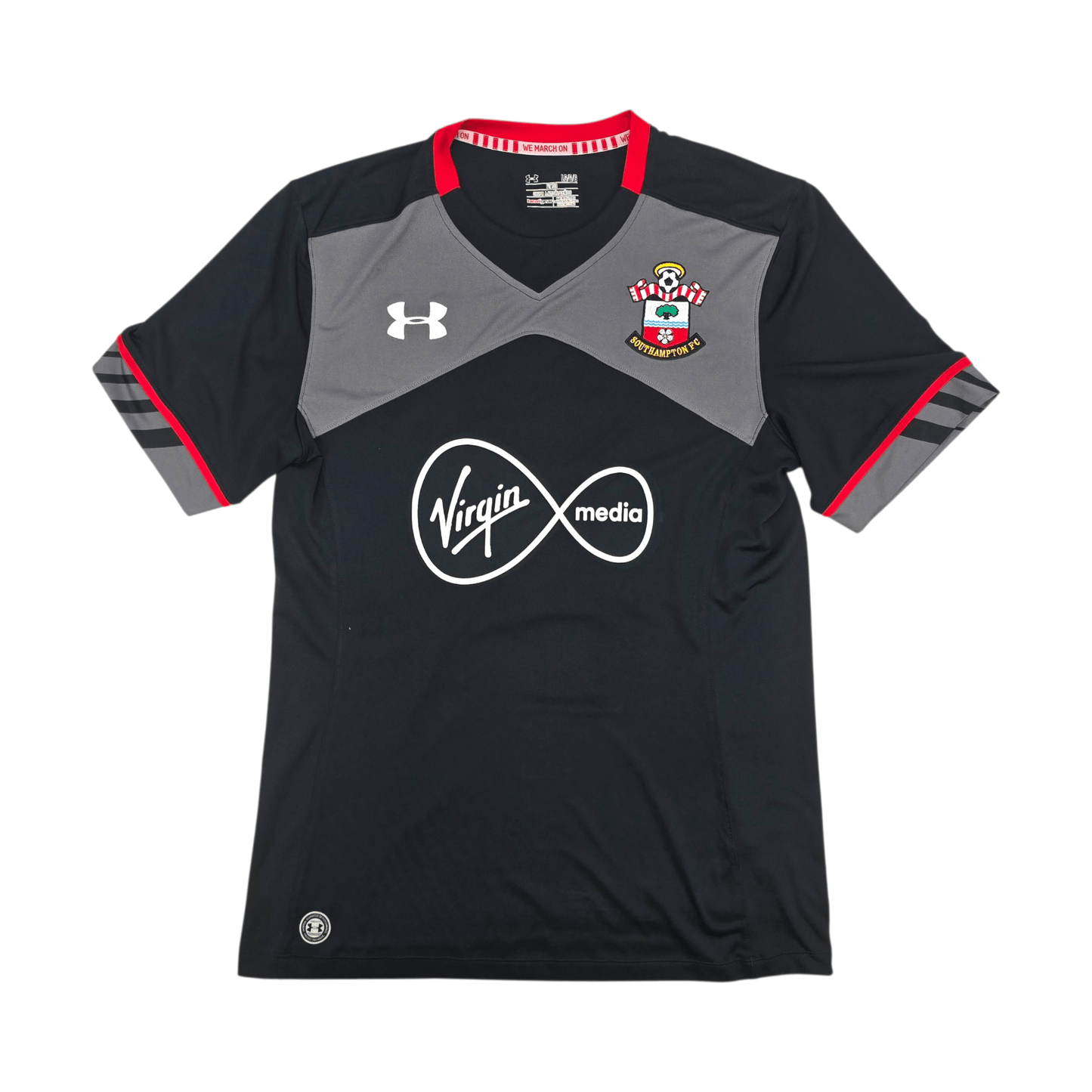 2016/17 Southampton Away Football Shirt (L) Under Armour #17 Virgil