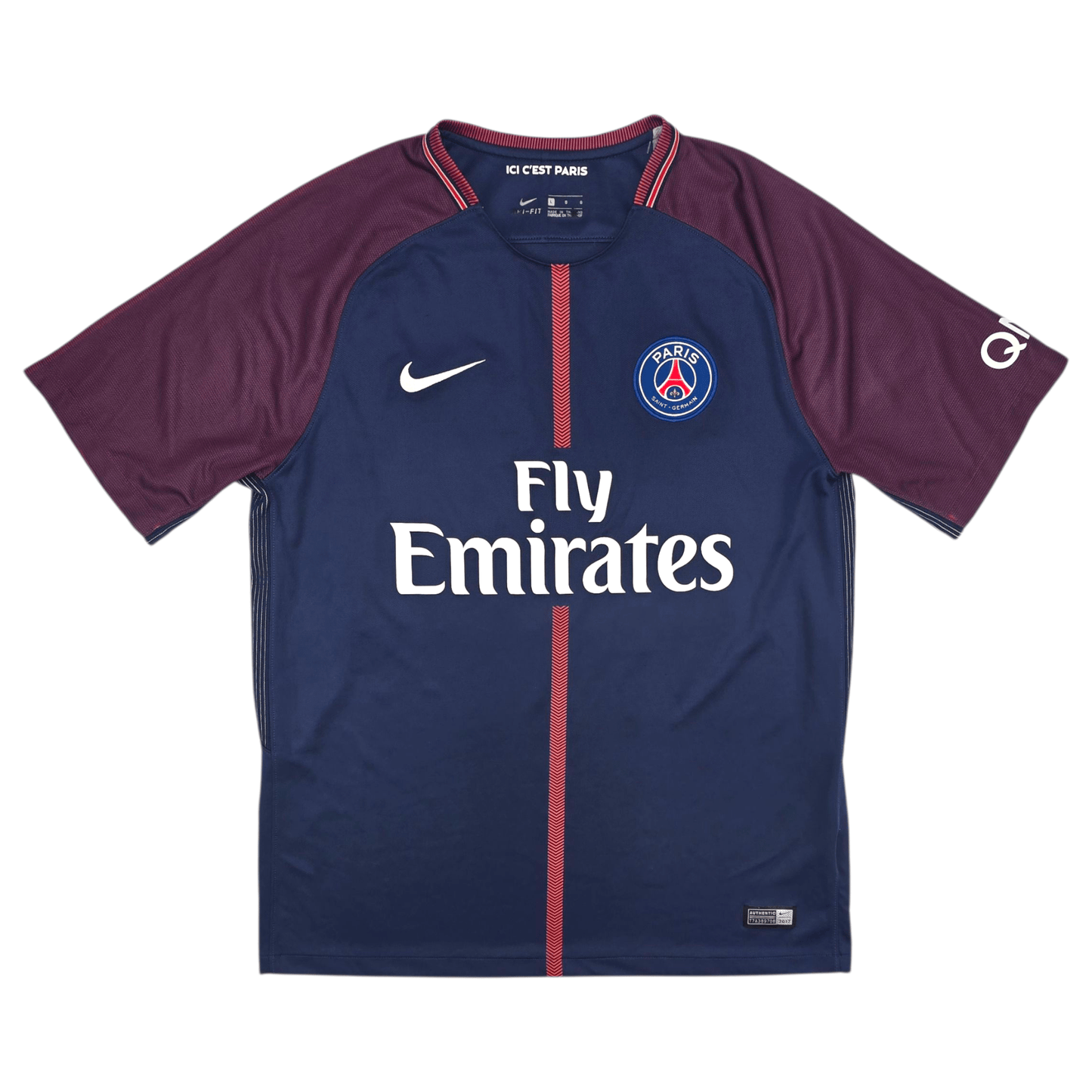 2017/18 PSG Home Football Shirt (L) Nike #10 Neymar Jr