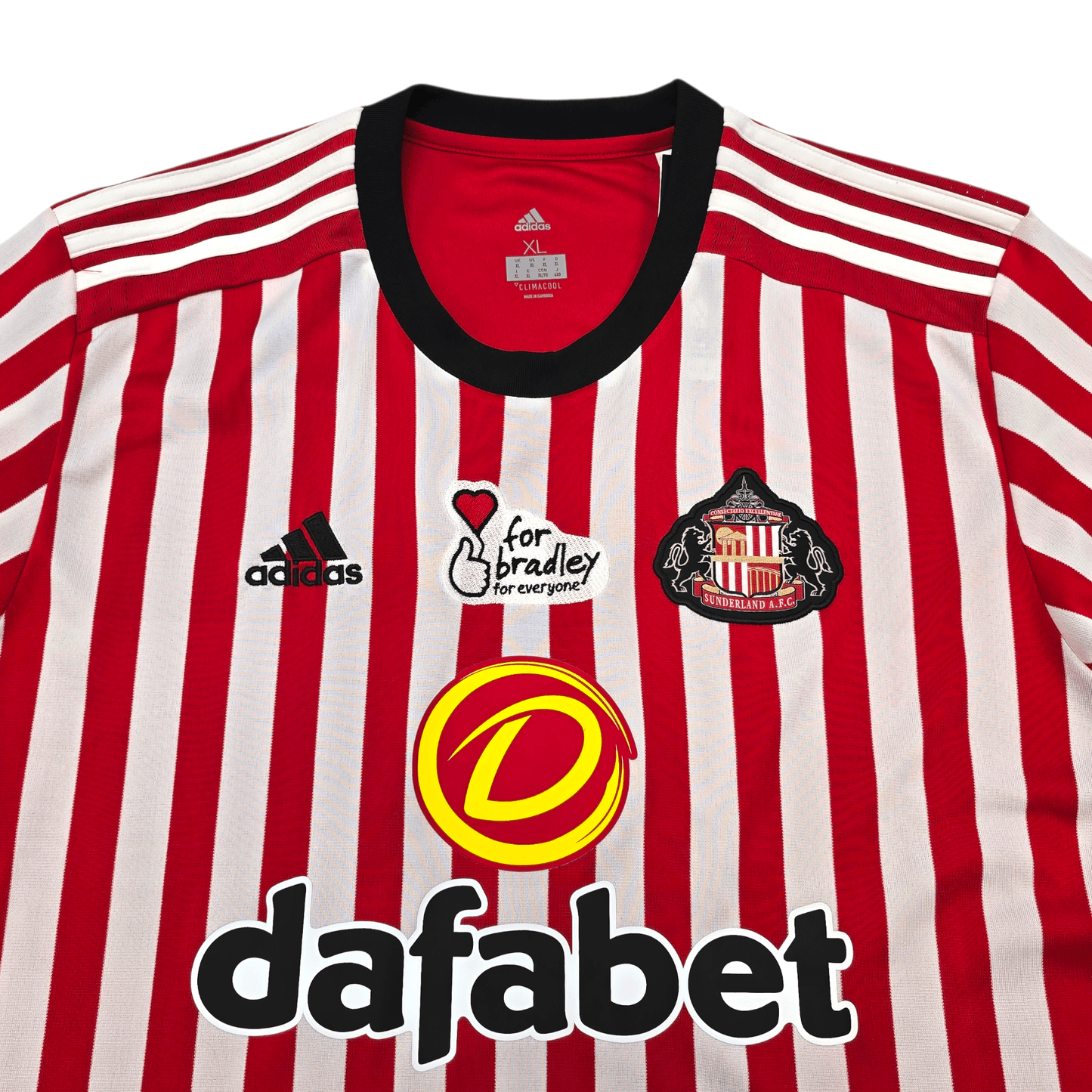 2017/18 Sunderland Home Football Shirt (XL) Adidas (BNWTs)