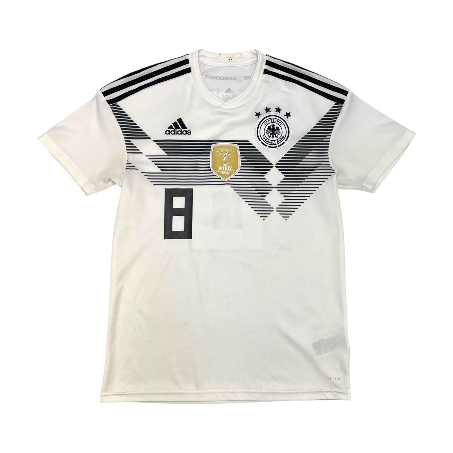 2018/19 Germany Home Football Shirt (S) Adidas #8 Kroos