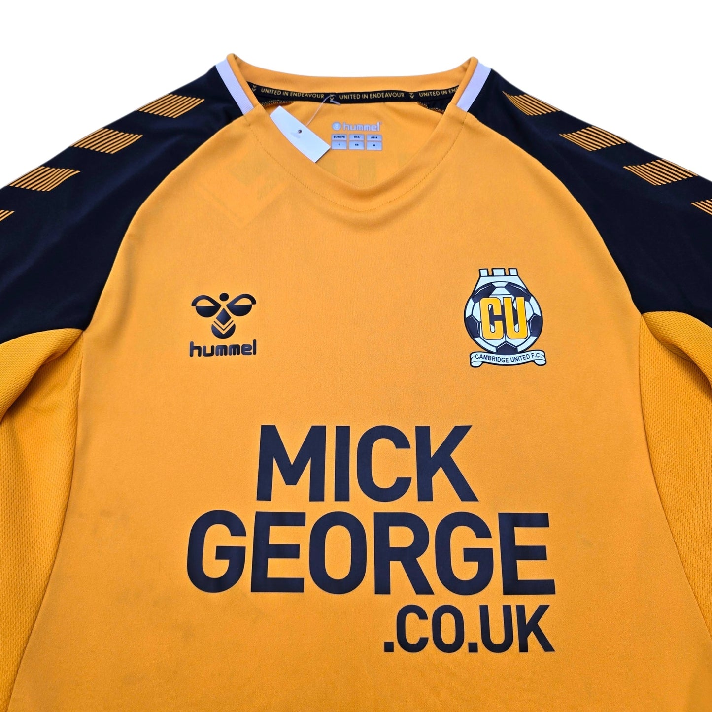 2019/20 Cambridge United Home Football Shirt (S) Hummel