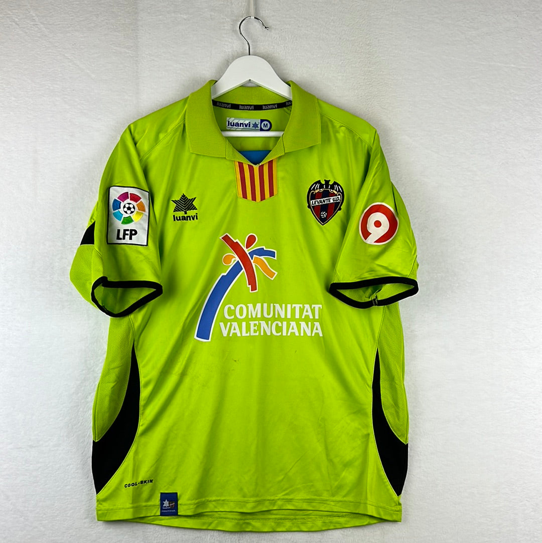 Levante 2007-2008 Match Worn Away Shirt - Medium - Juanma 22