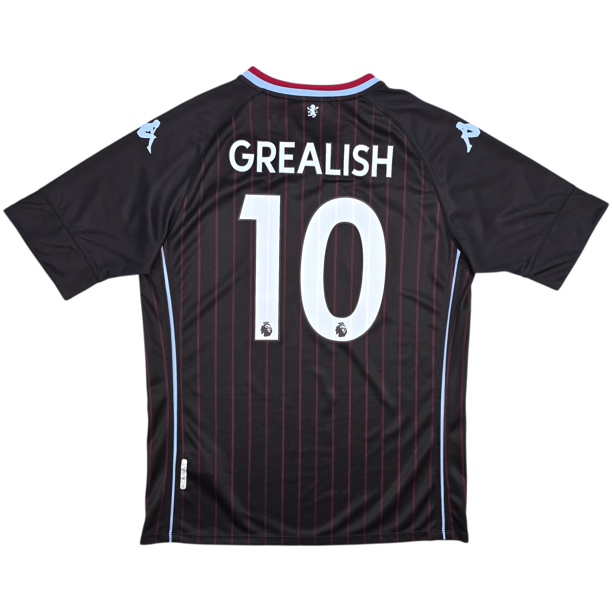 アストン・ビラ Kappa Grealish 10 L 2020/21 Aston Villa Away Football Shirt (L) Kappa #10 Grealish