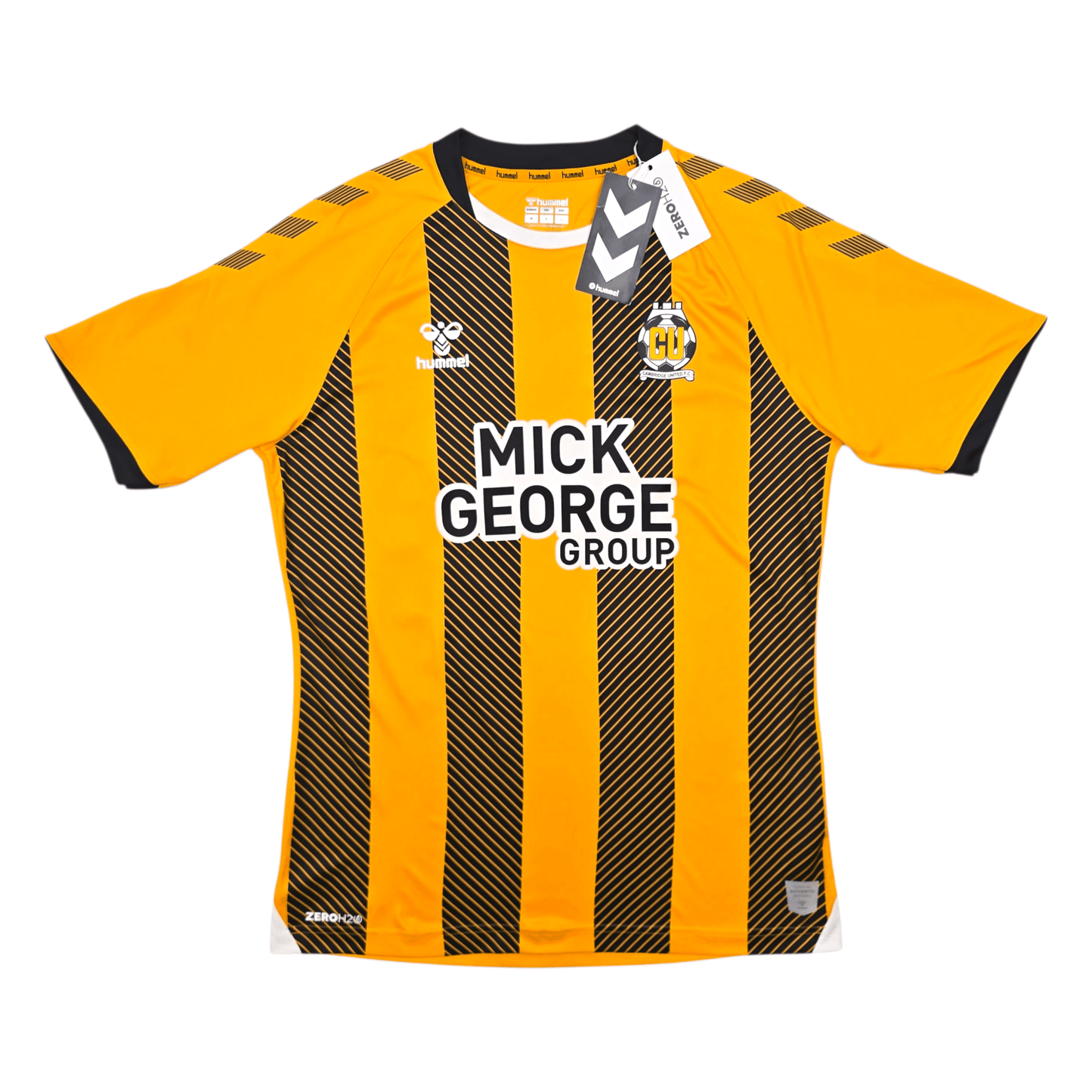 2020/21 Cambridge United Home Football Shirt (M) Hummel #20 Ironside (BNWTs)