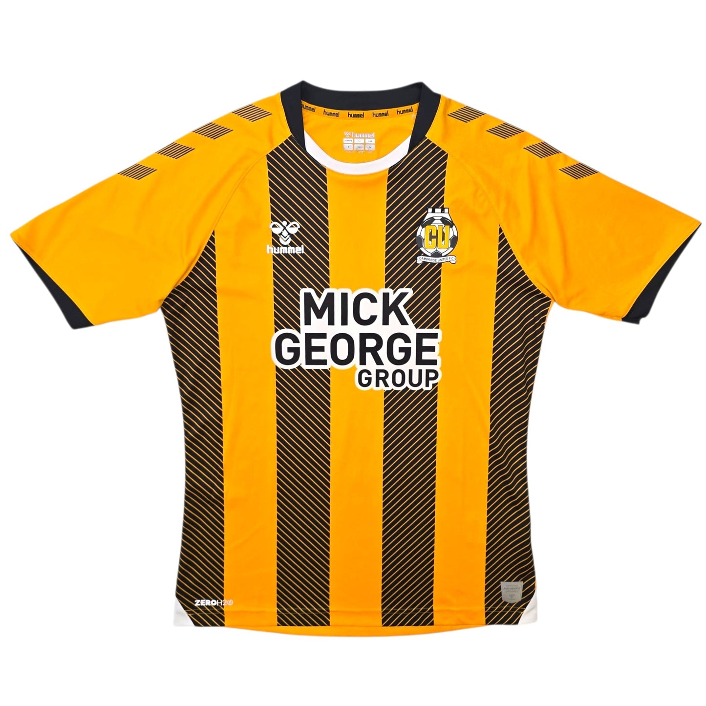 2020/21 Cambridge United Home Football Shirt (S) Hummel #5 Taylor