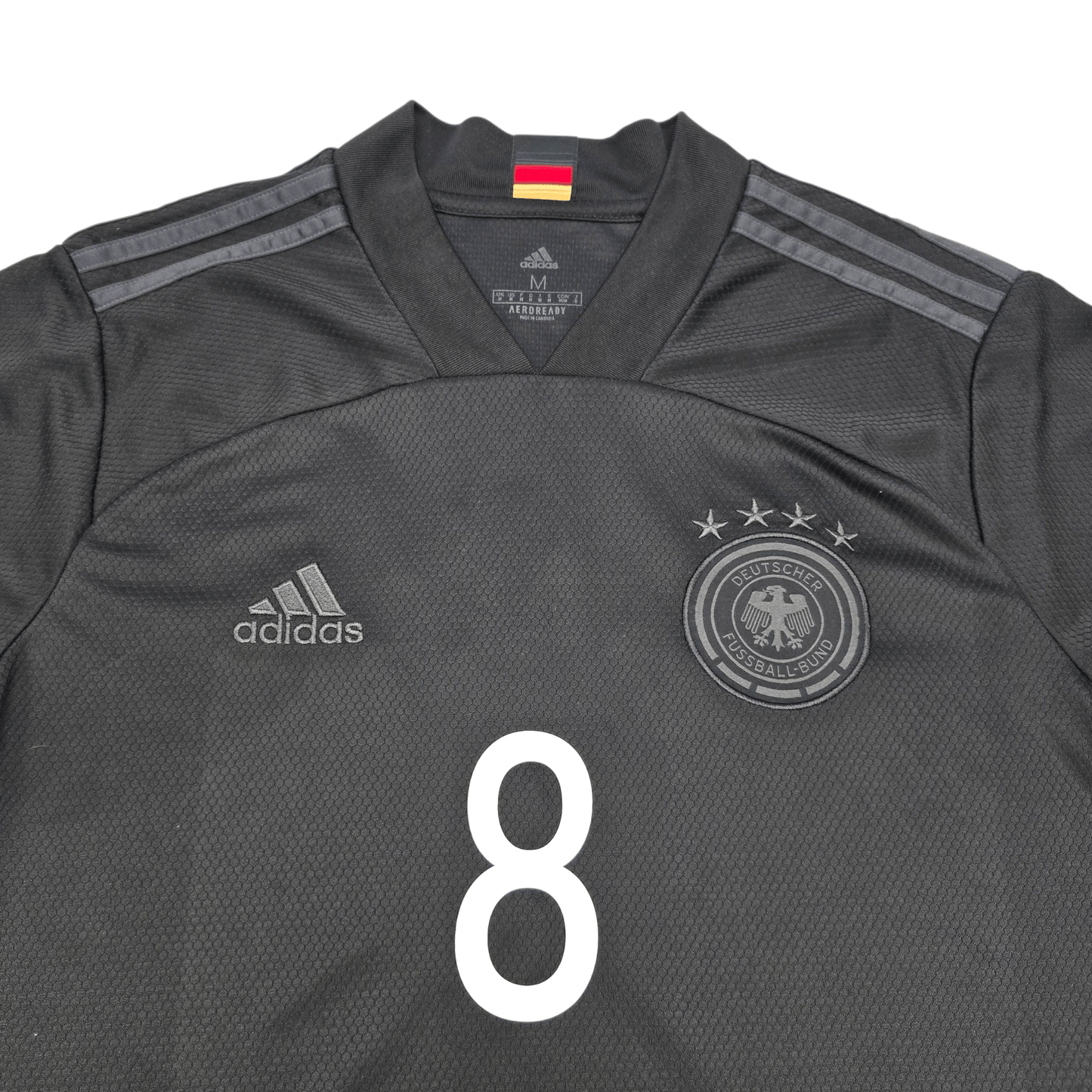 2020/21 Germany Away Football Shirt (M) Adidas #8 Kroos