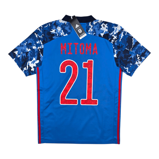 2020/21 Japan Home Football Shirt (M) Adidas #21 Mitoma (BNWTs)