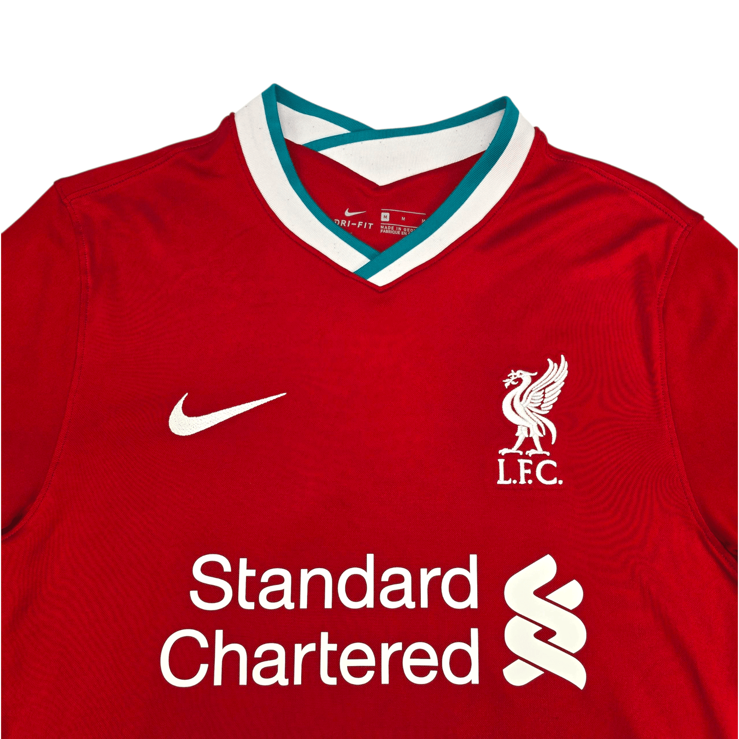 2020/21 Liverpool Home Football Shirt (M) Nike #4 Virgil
