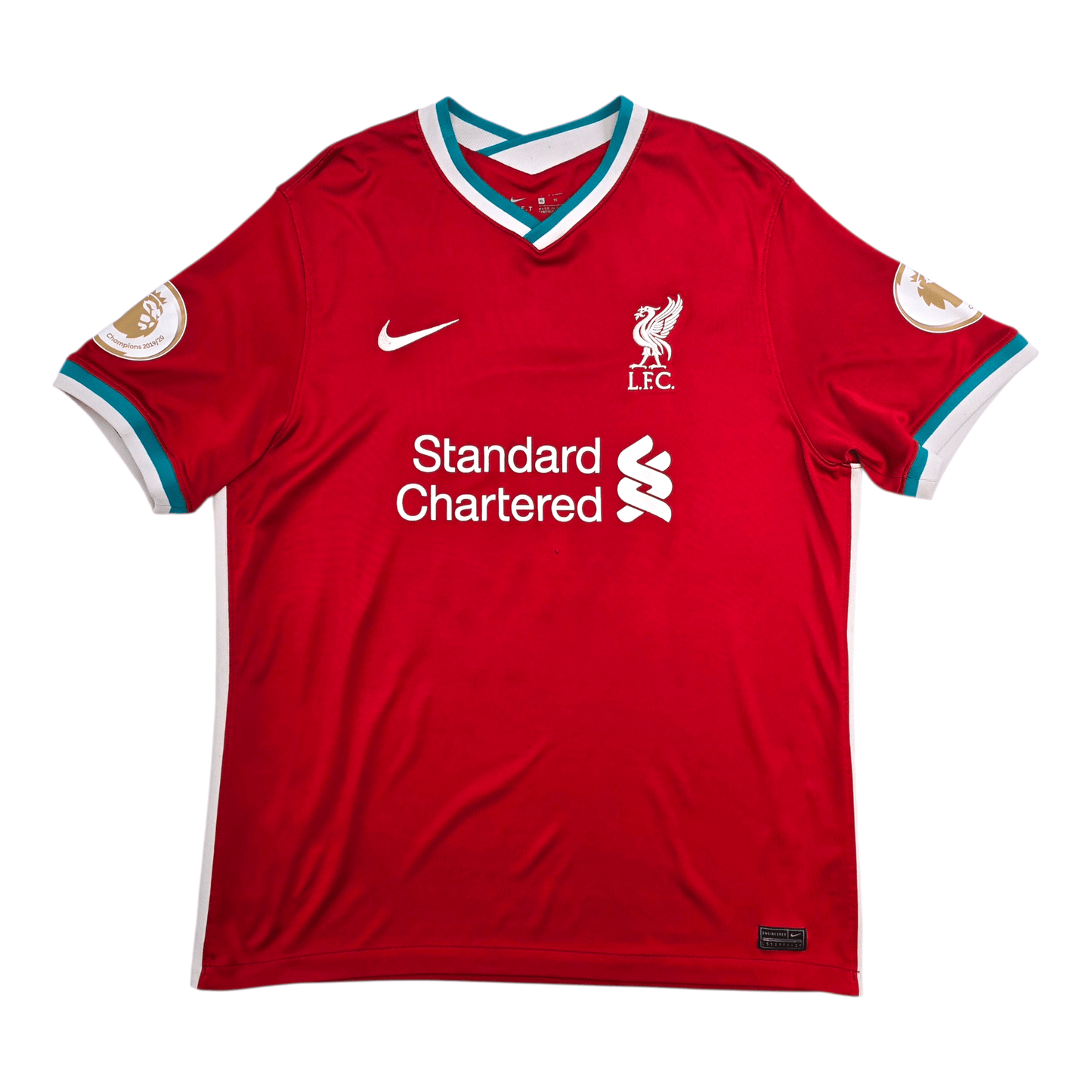 2020/21 Liverpool Home Football Shirt (XL) Nike #4 Virgil