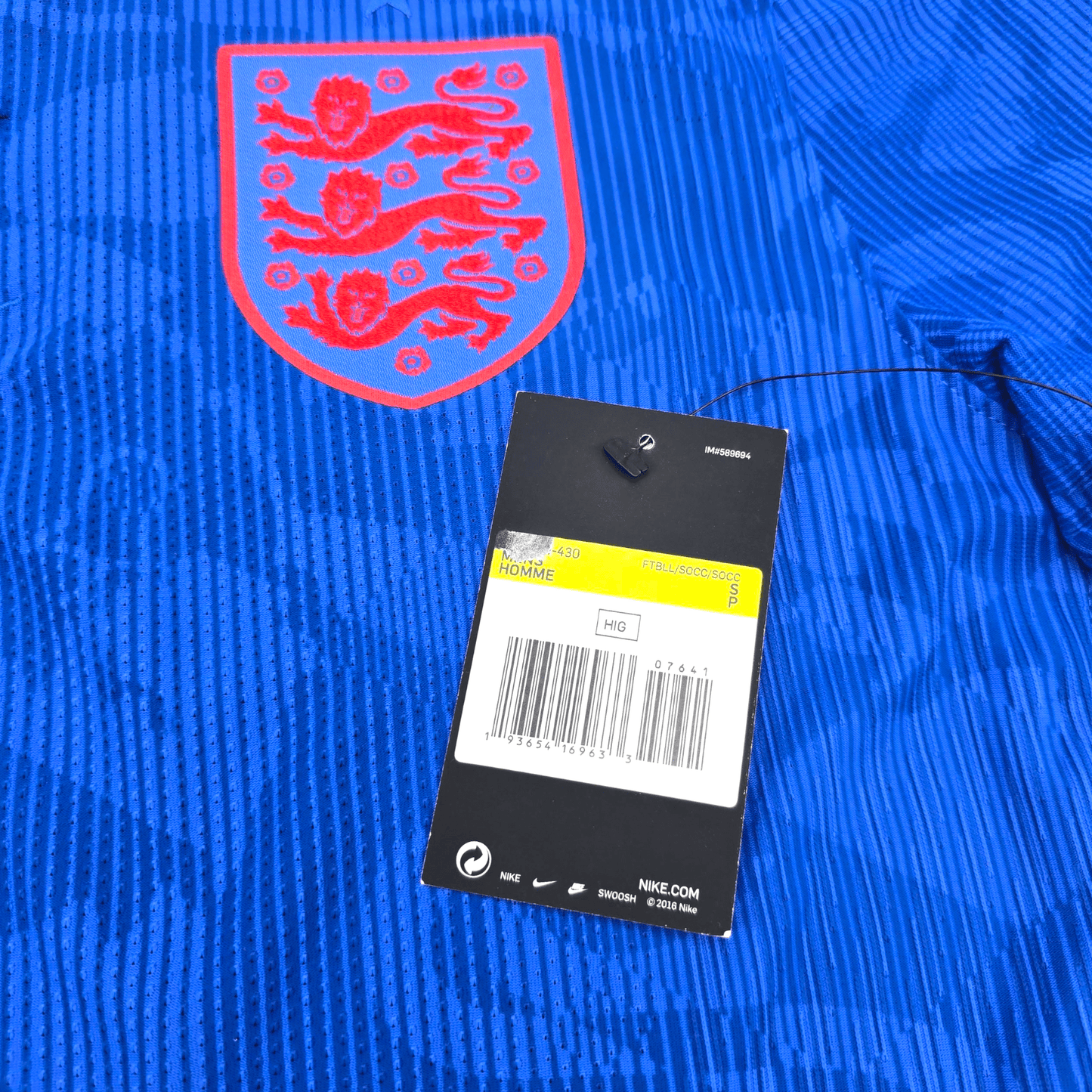 2020/22 England Away Football Shirt (S) Nike #17 Bellingham (VAPORKNIT/BNWTs)