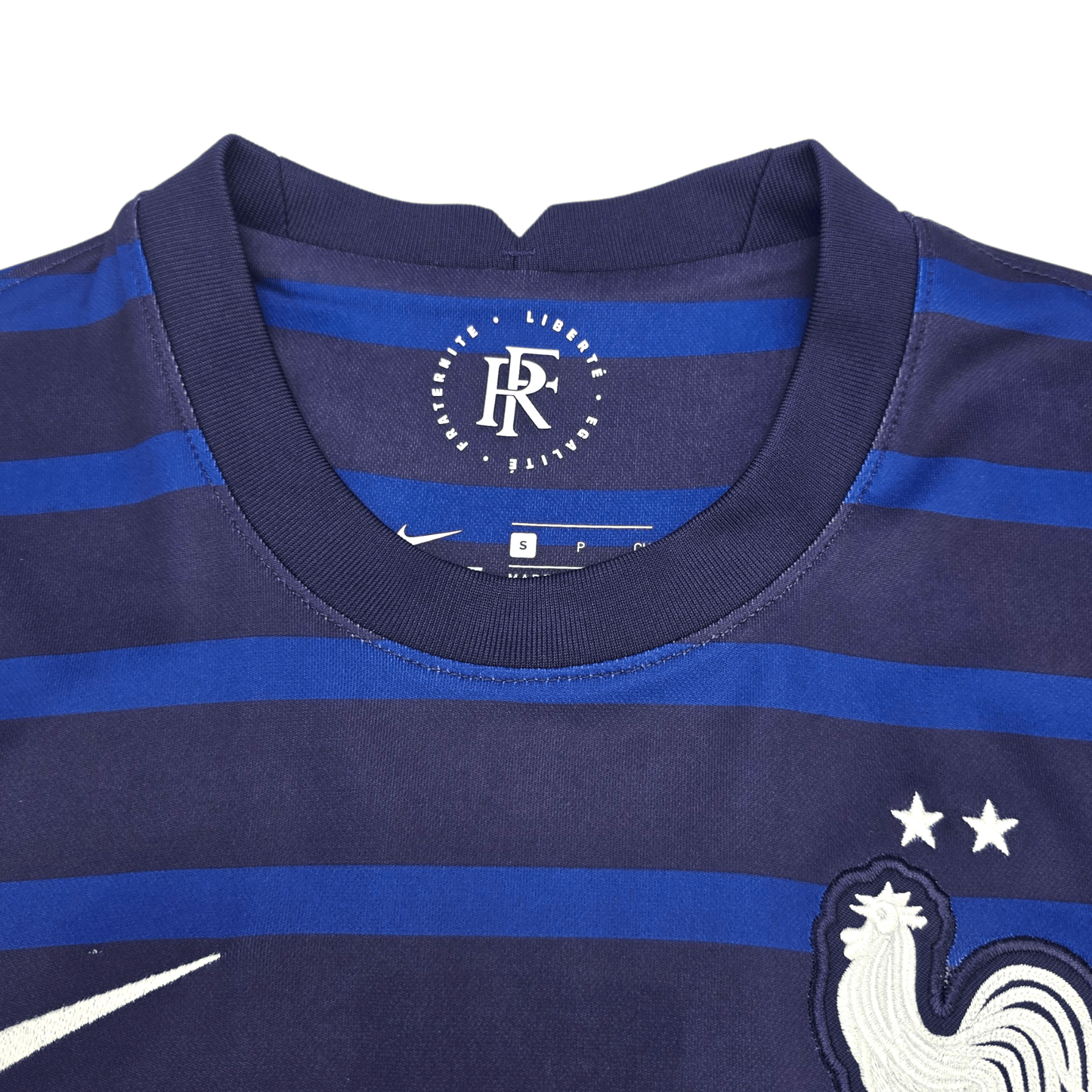 2020/22 France Home Football Shirt (S) Nike #10 Mbappe