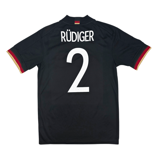 2020/22 Germany Away Football Shirt (S) Adidas #2 Rüdiger