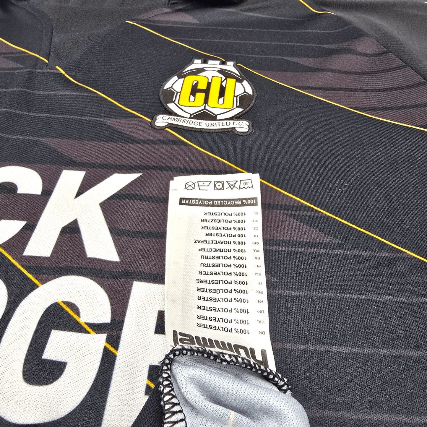 2021/22 Cambridge United Away Football Shirt (XL) Hummel #11 Dunk