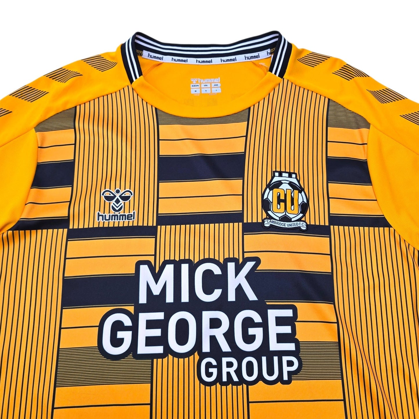2021/22 Cambridge United Home Football Shirt (M) Hummel