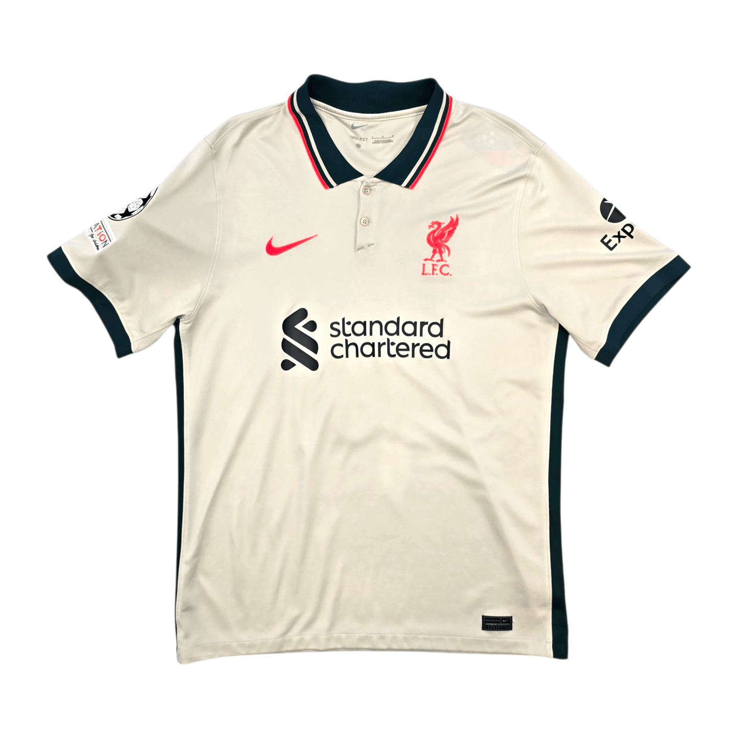 2021/22 Liverpool Away Football Shirt (L) Nike #10 Mane