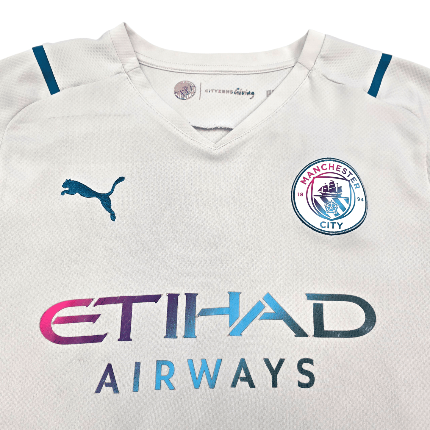 2021/22 Manchester City Away Football Shirt (M) Puma