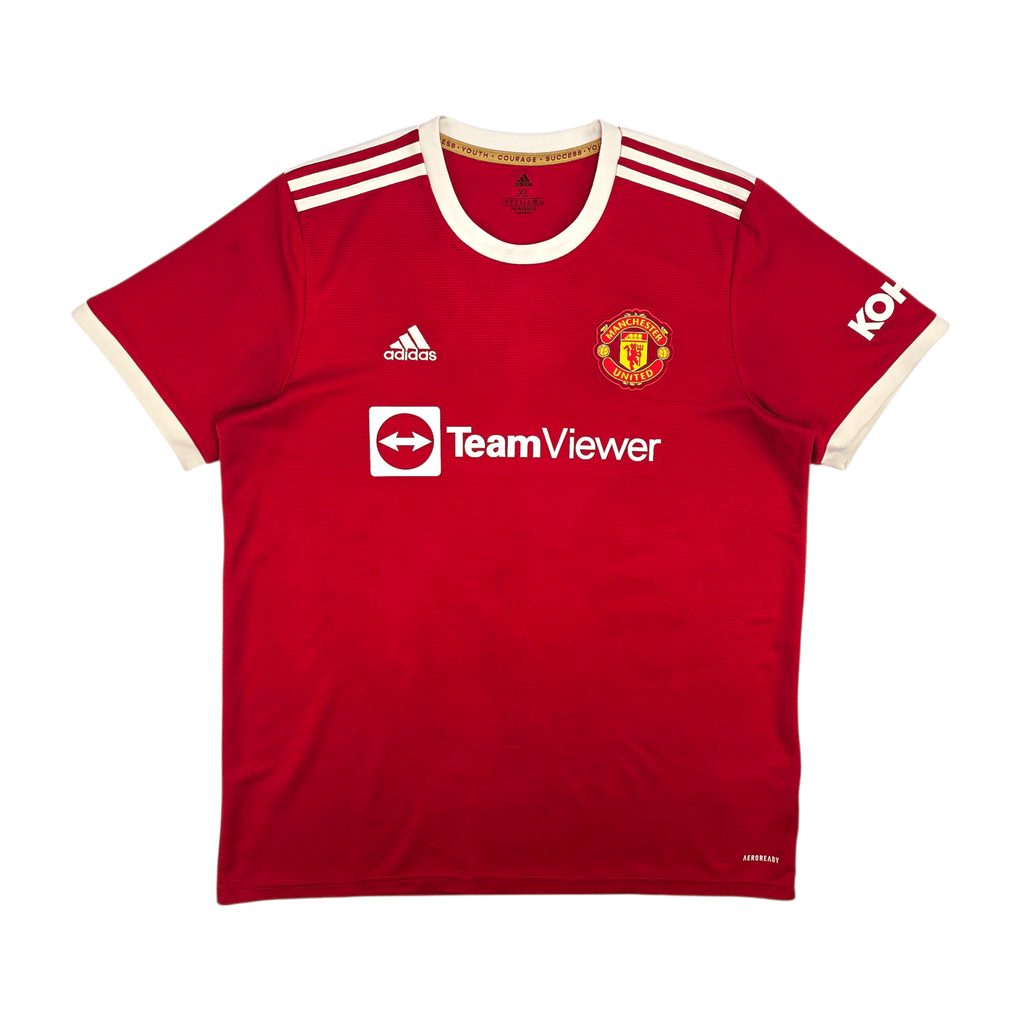 2021/22 Manchester United Home Football Shirt (XL) Adidas #7 Ronaldo