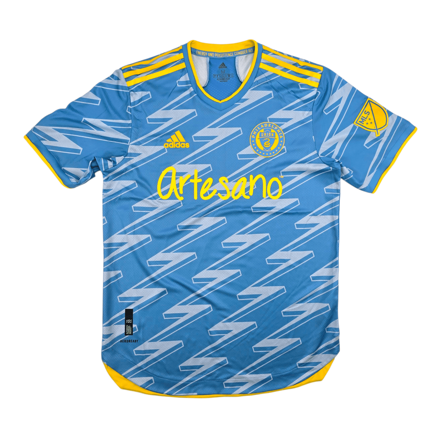 2021/22 Philadelphia Union Away Football Shirt (M) Adidas #8 Martinez