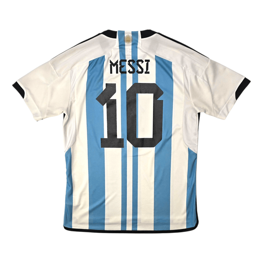 2022/23 Argentina Home Football Shirt (L) Adidas #10 Messi