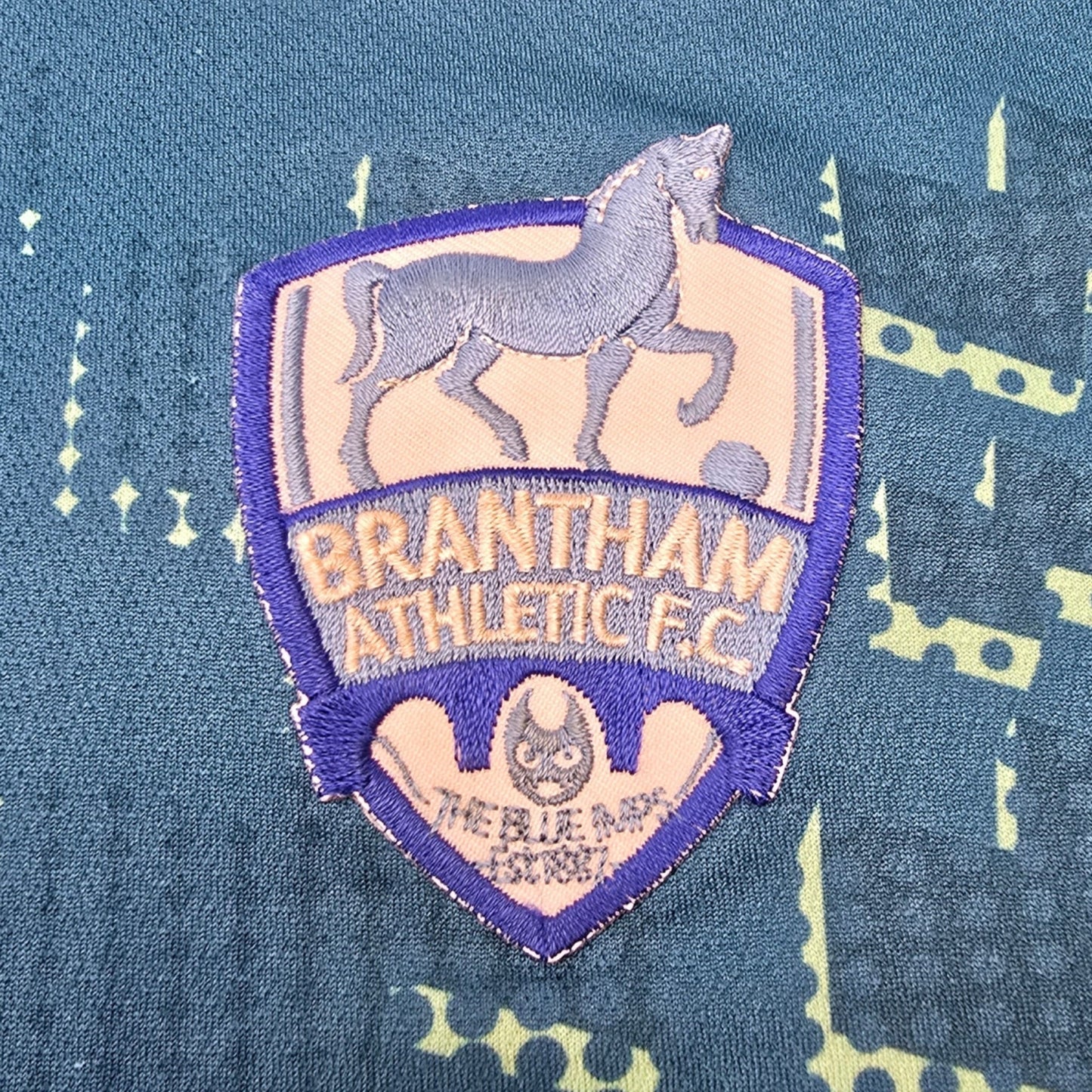 2022/23 Brantham Athletic Goal Keeper Football Shirt (L) Errea #1 (Matchworn)