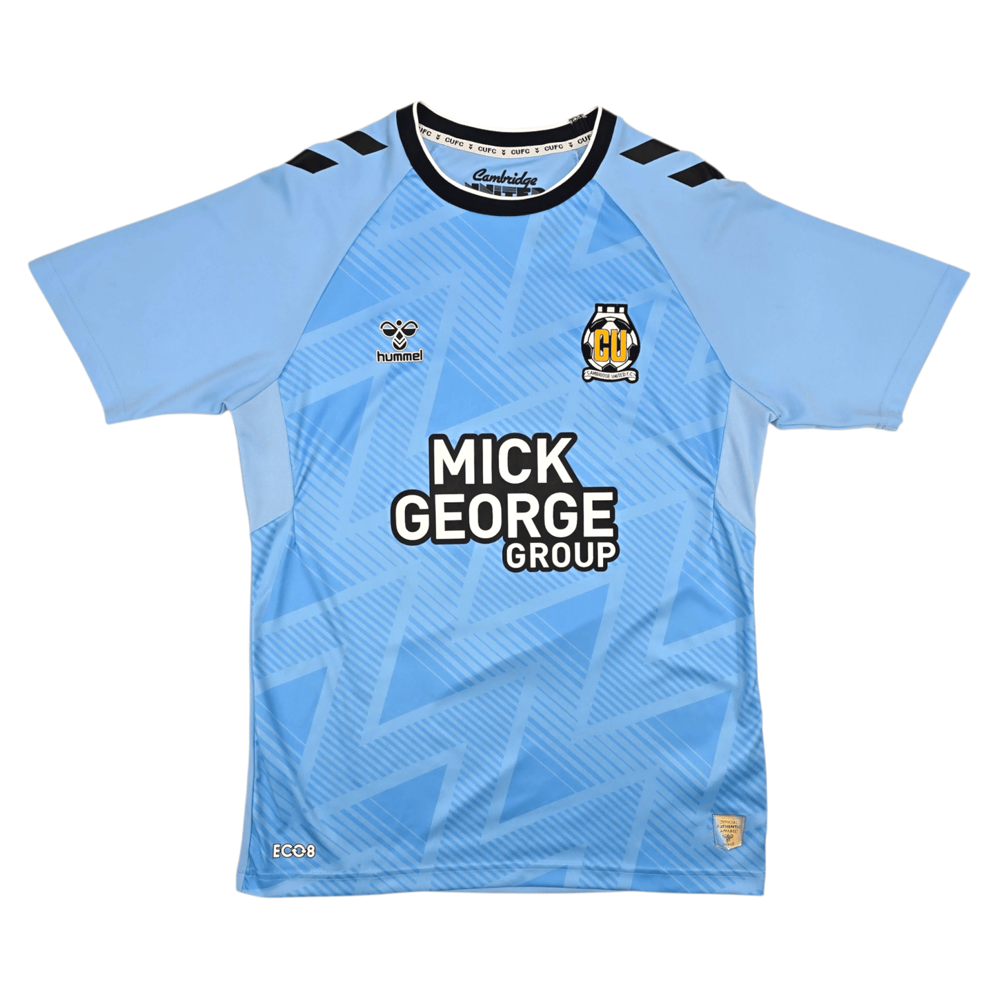2022/23 Cambridge United Away Football Shirt (M) Hummel #11 Dunk