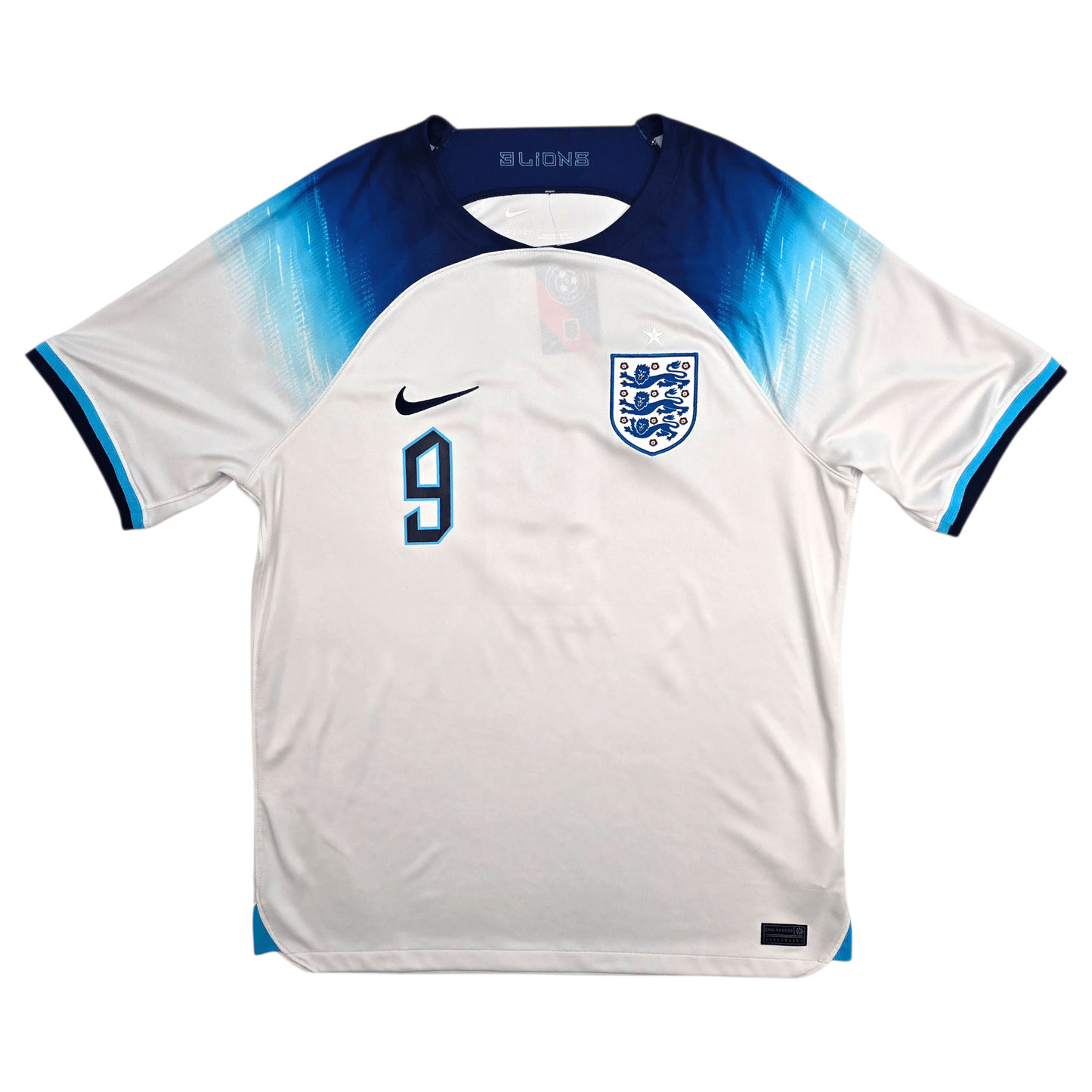 2022/23 England Home Football Shirt (L) Nike #9 Kane