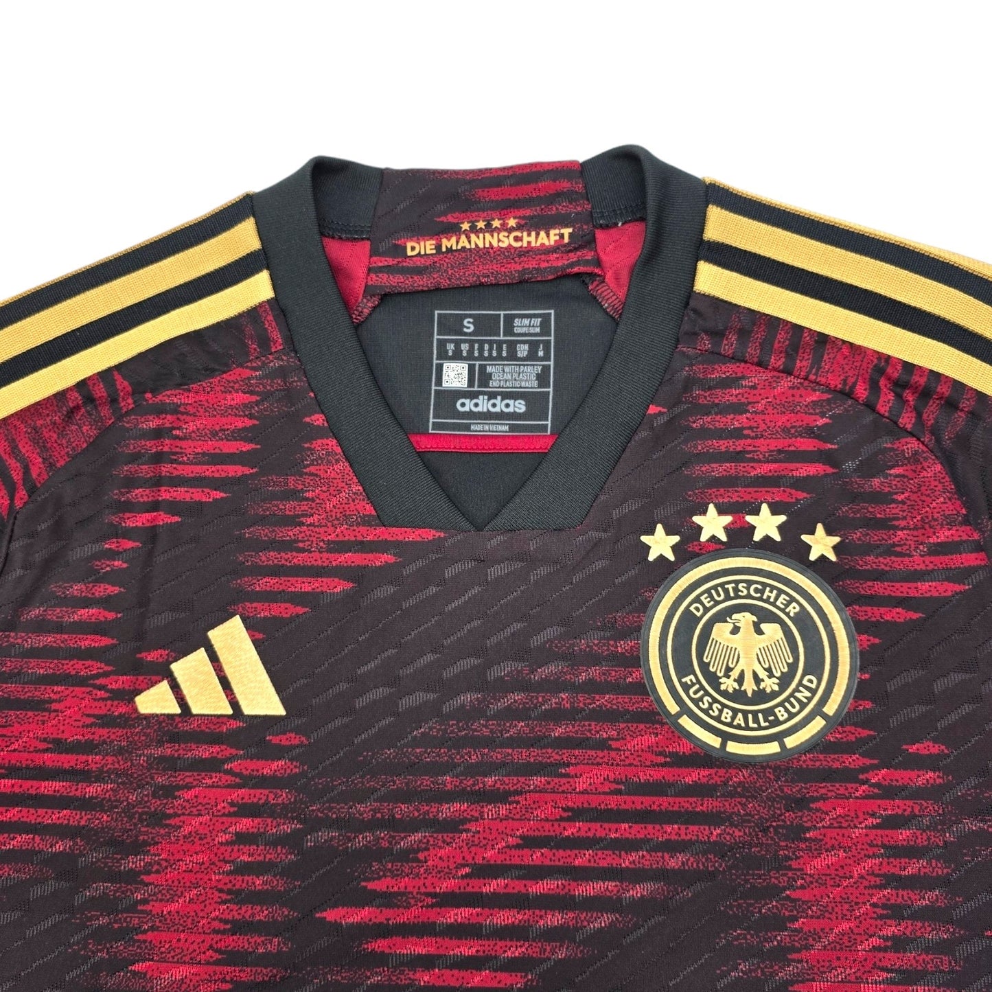 2022/23 Germany Away Football Shirt (S) Adidas (Player Version/Heat Rdy)