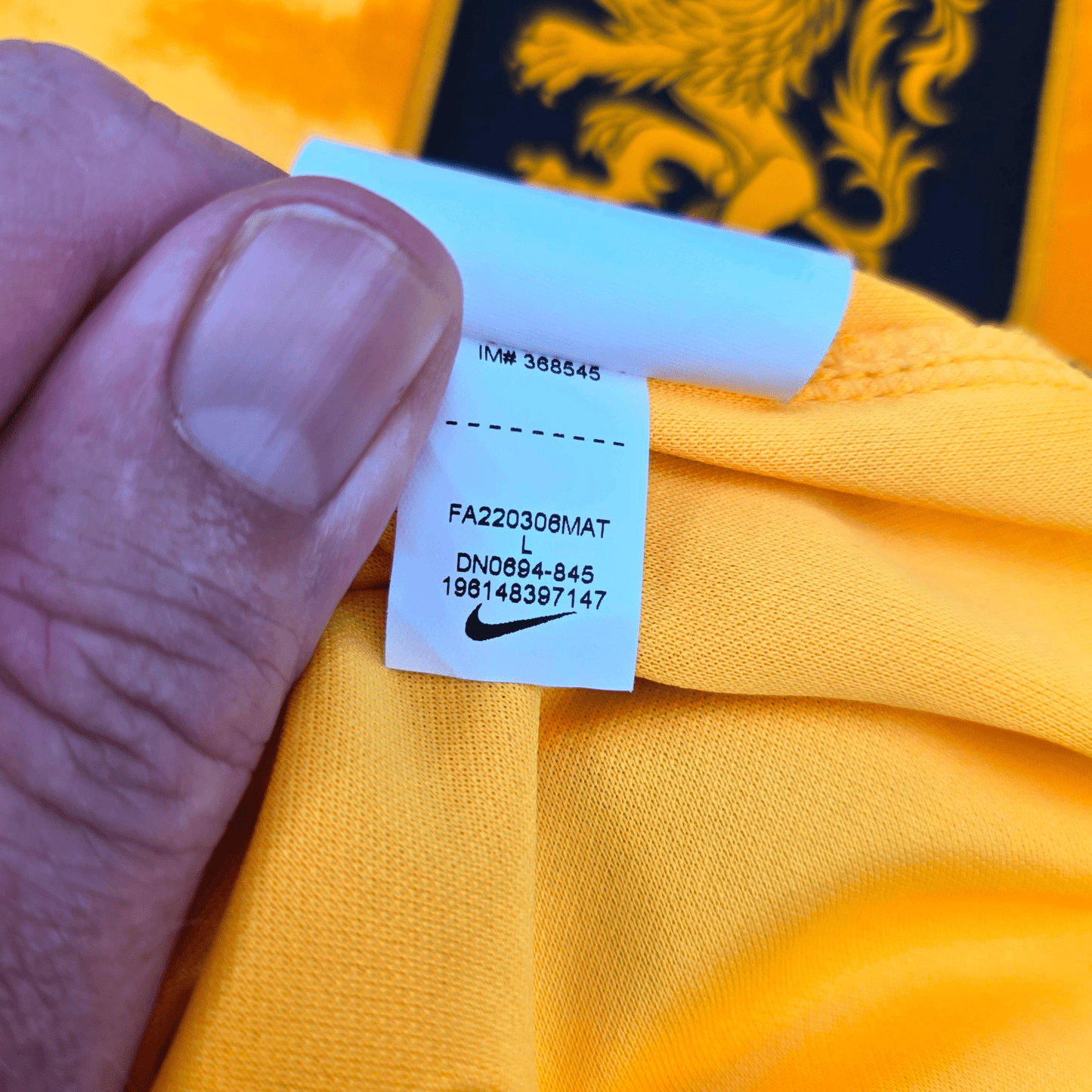 2022/23 Holland Home Football Shirt (L) Nike #8 Wijnaldum