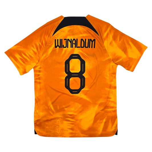 2022/23 Holland Home Football Shirt (L) Nike #8 Wijnaldum
