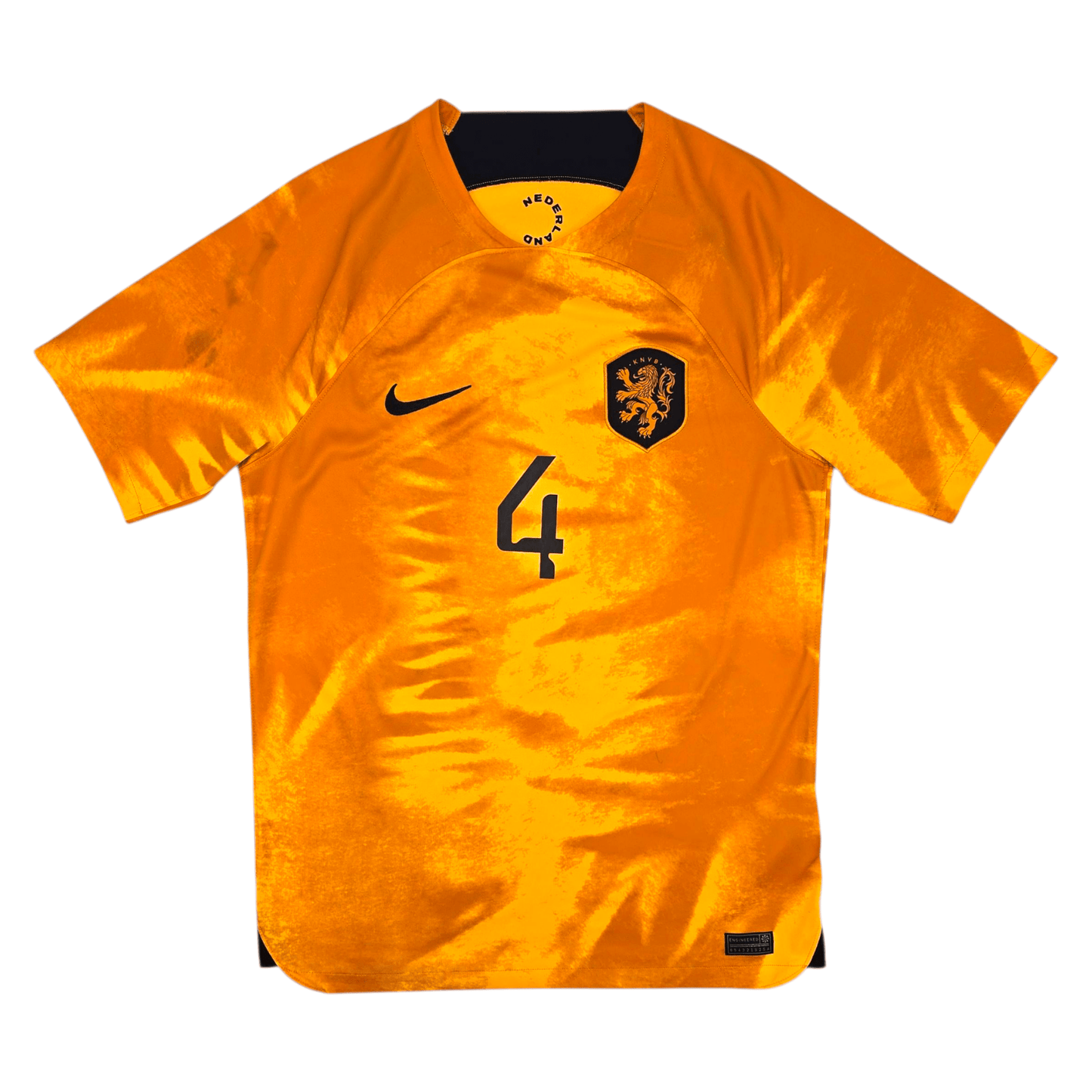 2022/23 Holland Home Football Shirt (M) Nike #4 Virgil