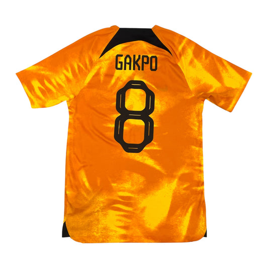 2022/23 Holland Home Football Shirt (S) Nike #8 Gakpo