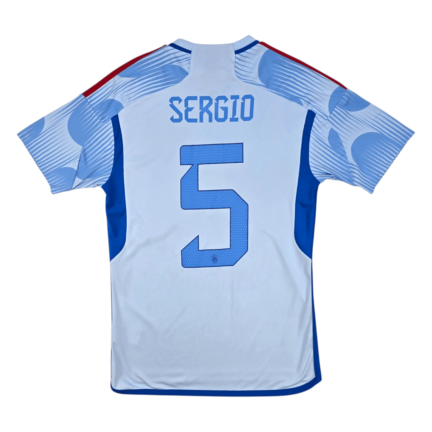 2022/23 Spain Away Football Shirt (S) Adidas #5 Sergio (Busquets)