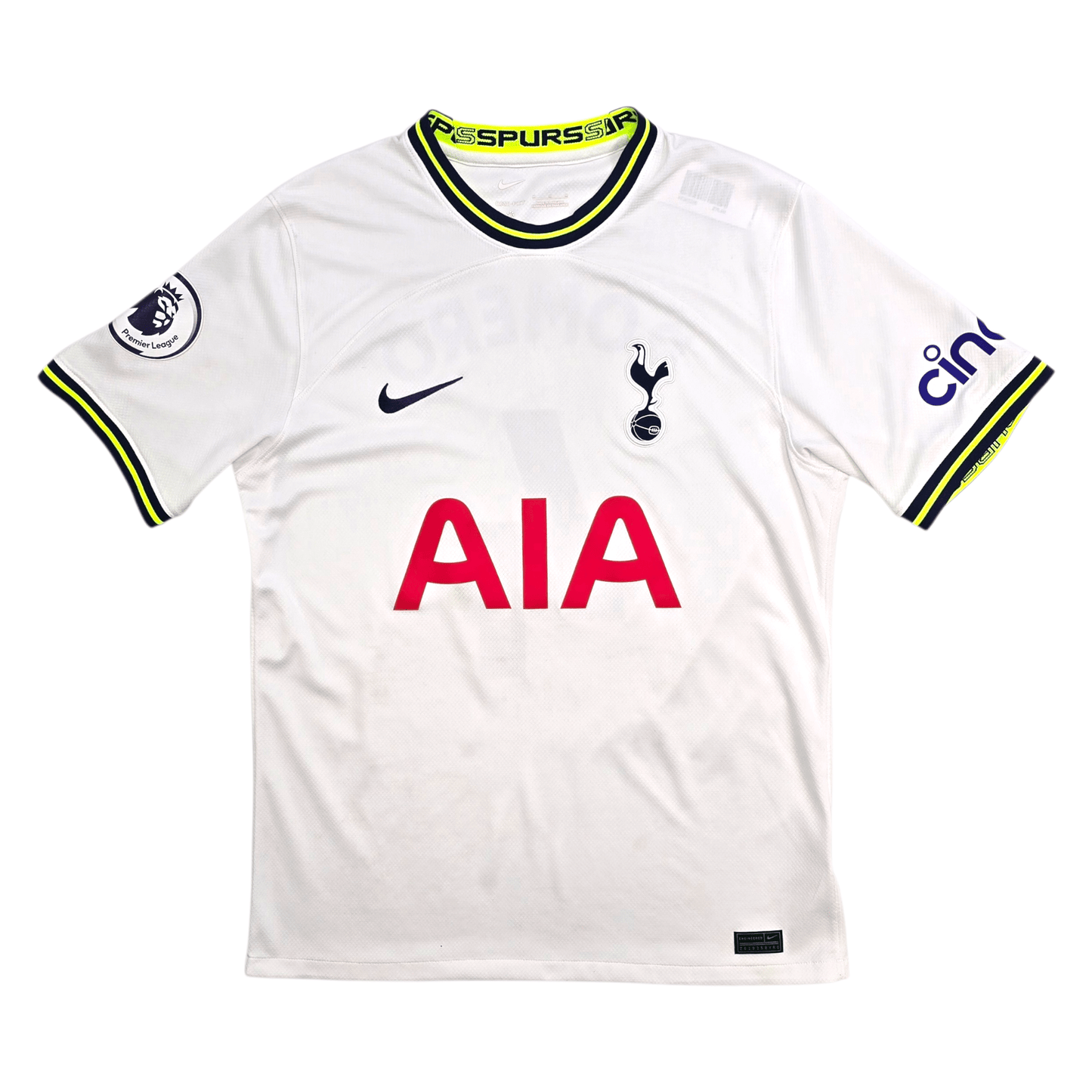 2022/23 Tottenham Hotspur Home Football Shirt (M) Nike #4 Romero