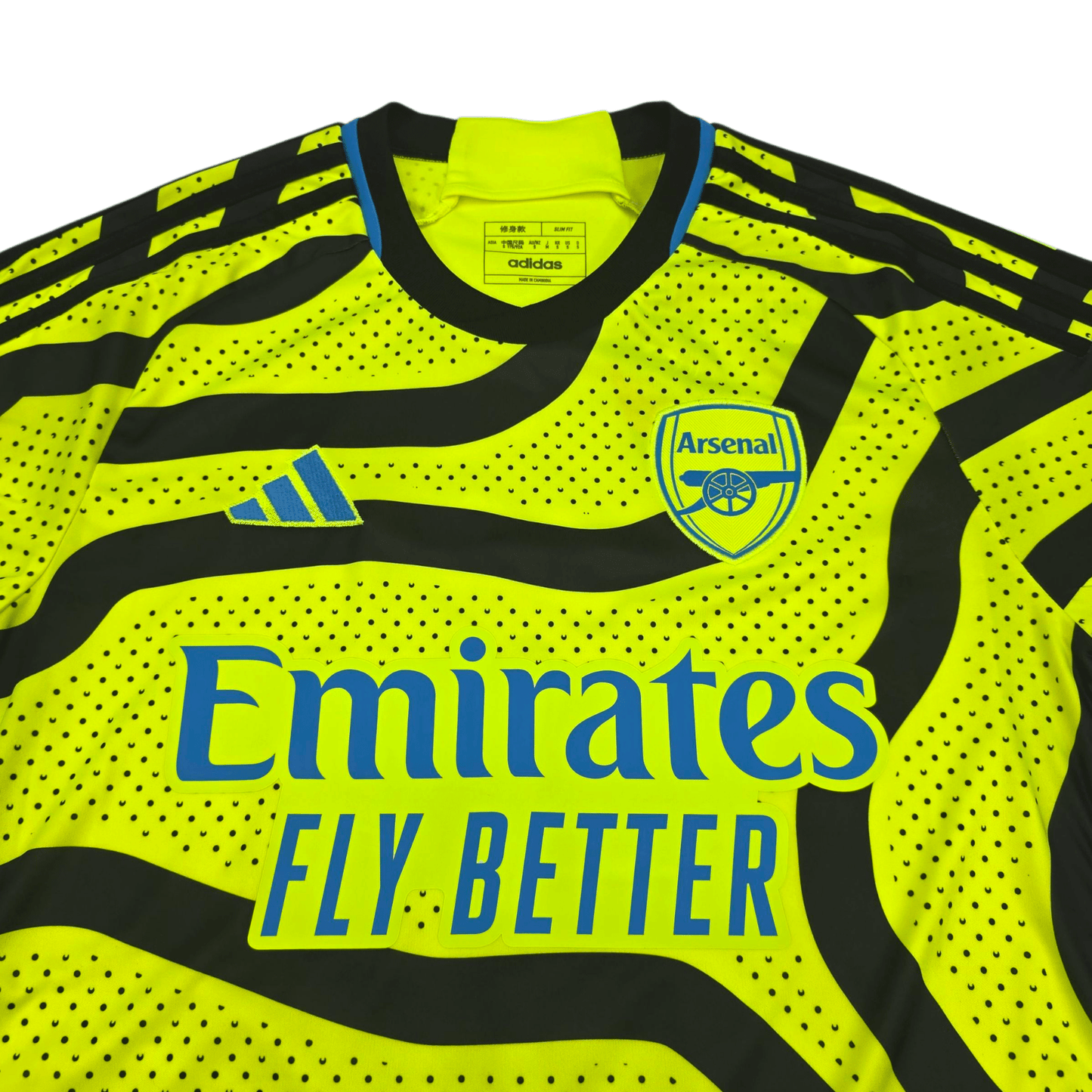 2023/24 Arsenal Away Football Shirt (S) Adidas #2 Saliba (BNWTs)