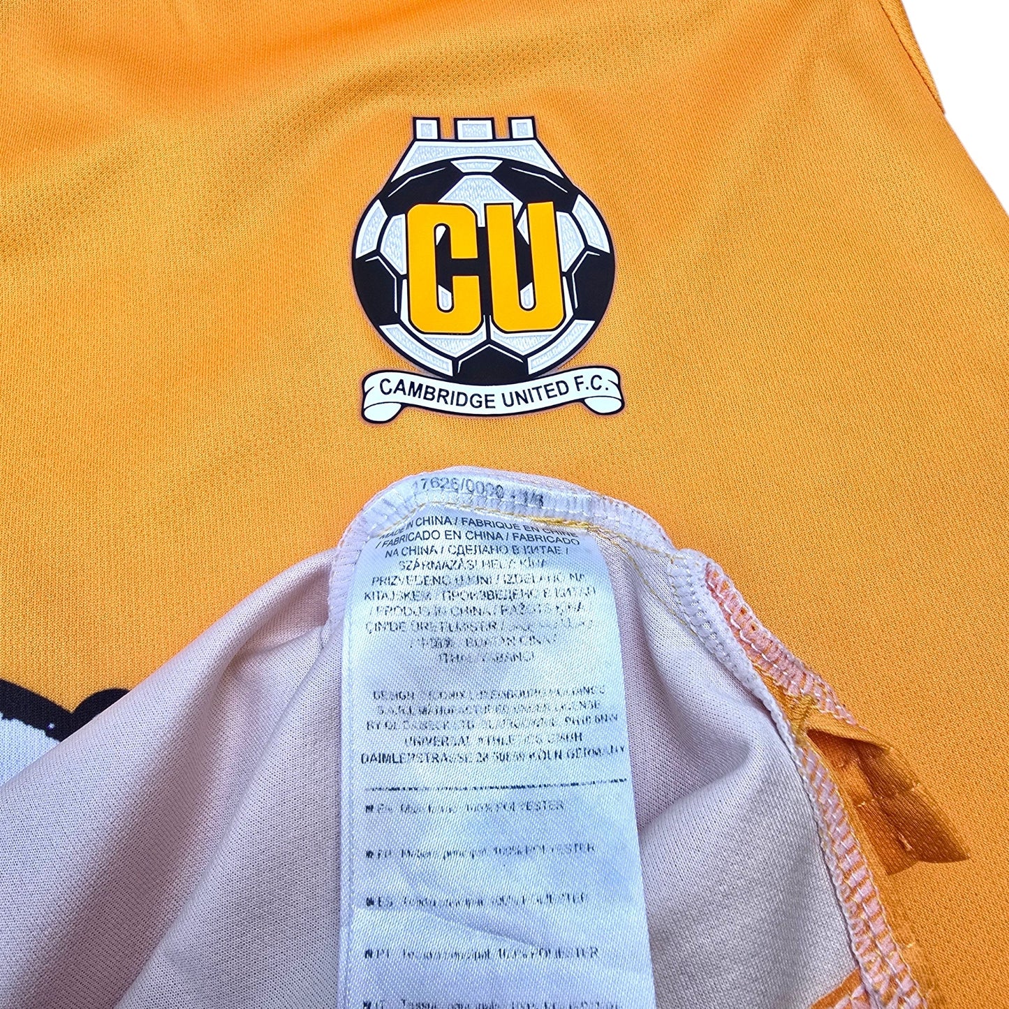 2023/24 Cambridge United Home Football Shirt (XL) Umbro