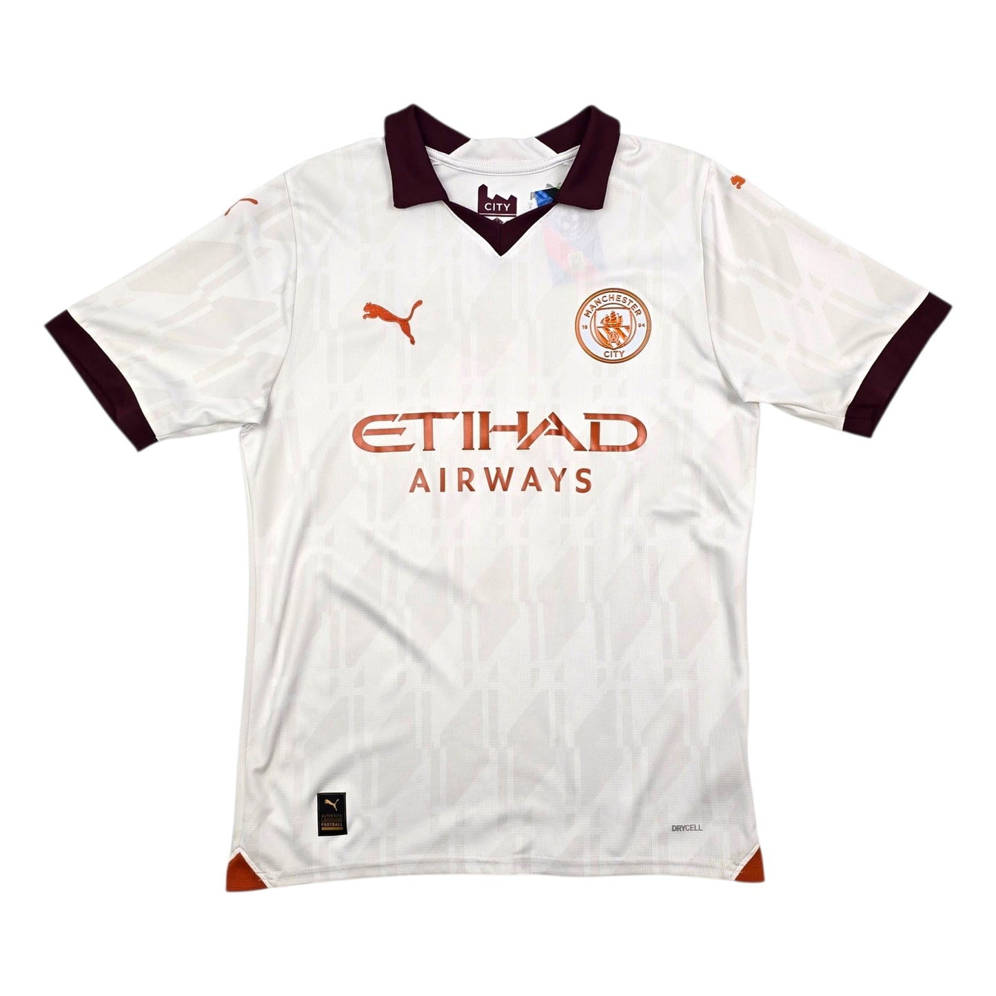 2023/24 Manchester City Away Football Shirt (S) Puma #9 Haaland