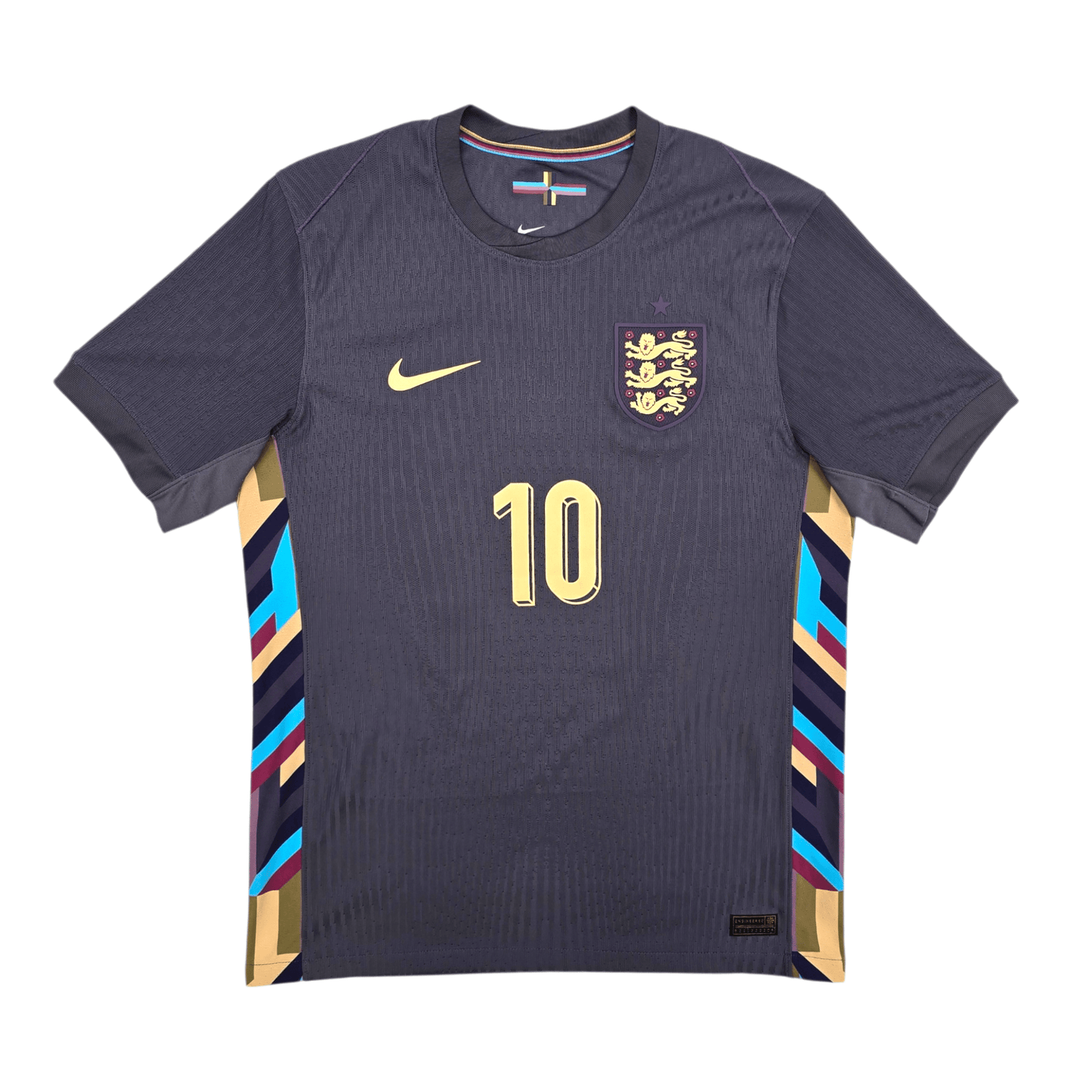2024/25 England Away Football Shirt (M) Nike #10 Bellingham (Player Version)