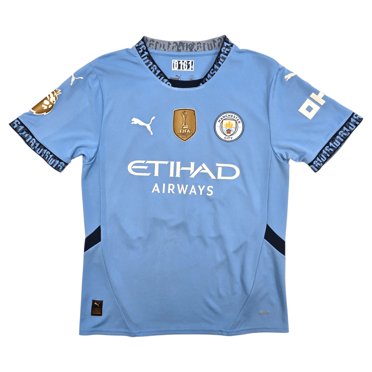 2024/25 Manchester City Home Football Shirt (M) Puma #25 Gvardiol