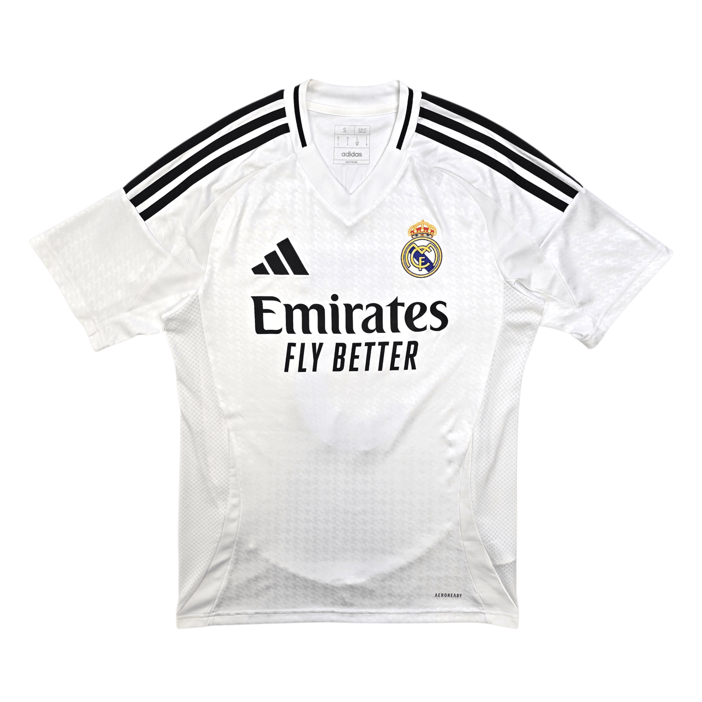 2024/25 Real Madrid Home Football Shirt (S) Adidas #5 Bellingham