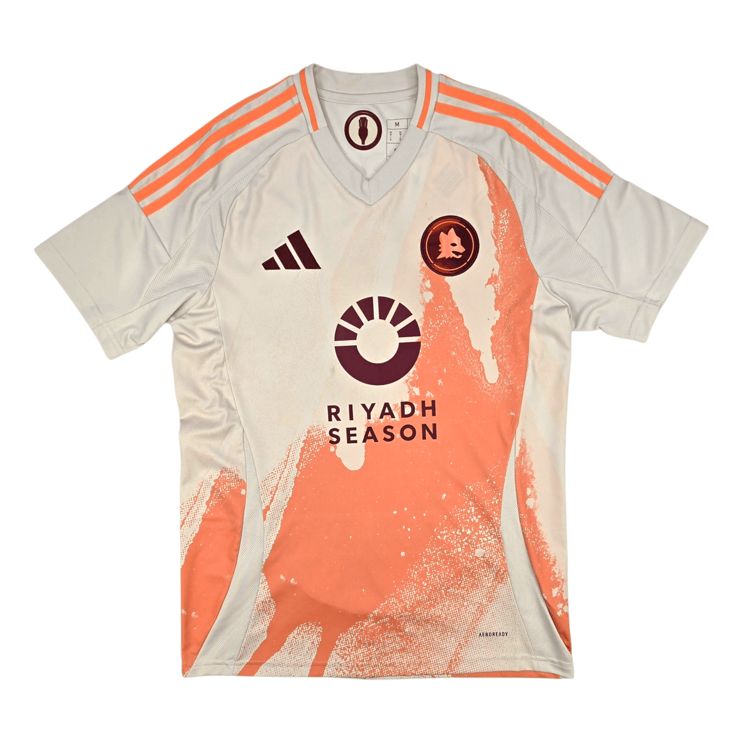 2024/25 Roma Away Football Shirt (M) Adidas #21 Dybala