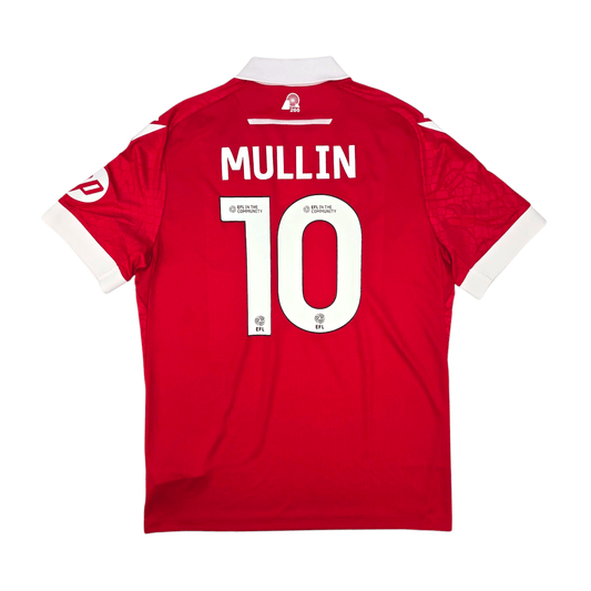2024/25 Wrexham Home Football Shirt (L) Macron #10 Mullin (BNWTs)