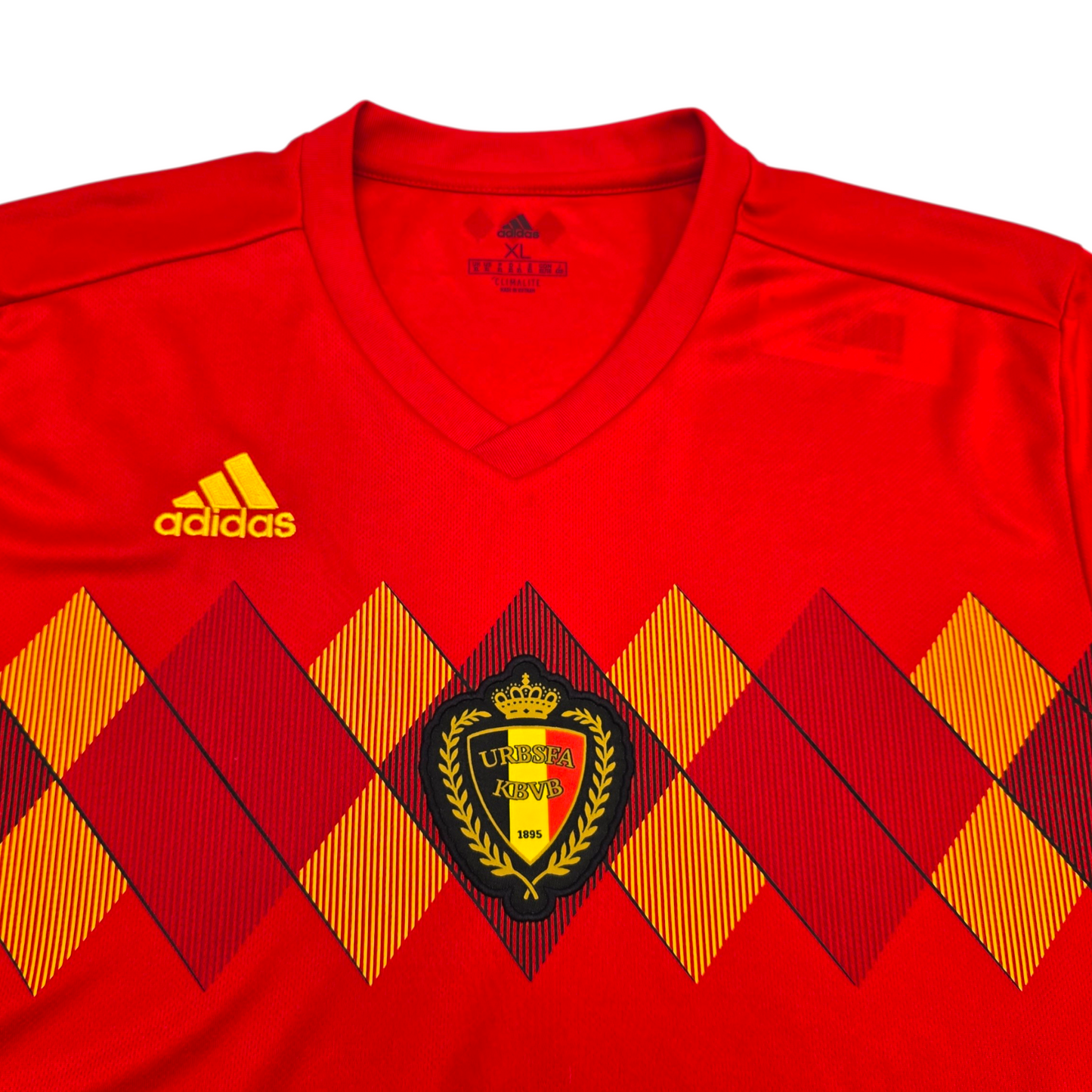 2018/20 Belgium Home Football Shirt (XL) Adidas