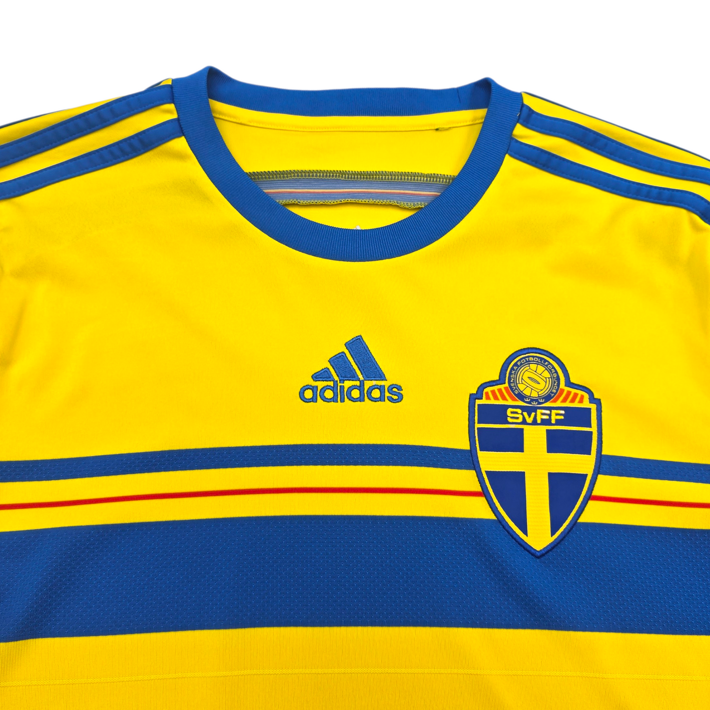 2014/16 Sweden Home Football Shirt (S) Adidas